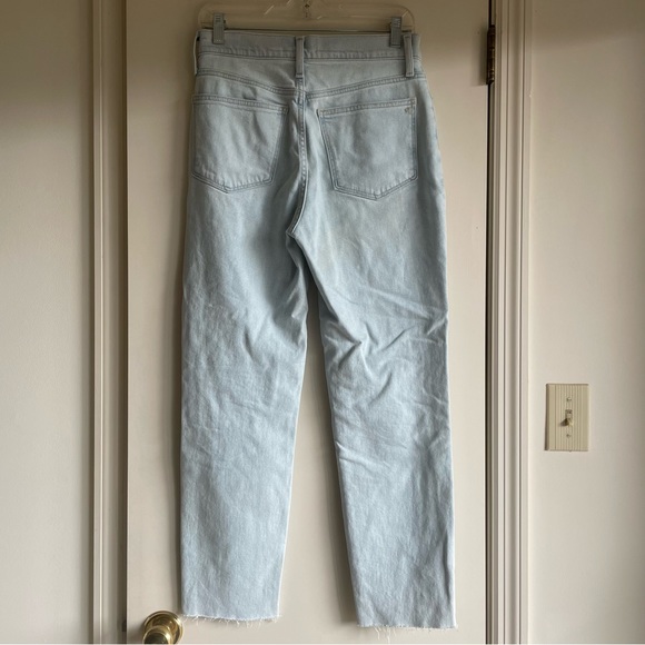 Madewell momjeans with rips - Picture 2 of 3